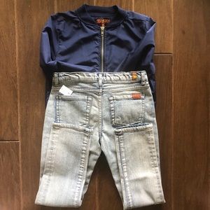 NWT Boys 7 For All Mankind jacket and jeans set